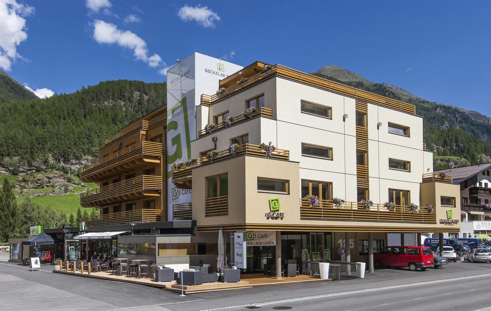 Hotel Baeckelar Wirt Superior Sölden Exterior foto